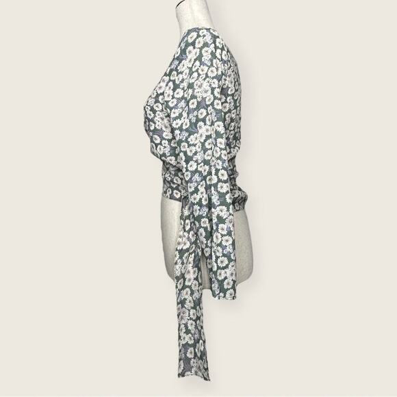 NWT | Rolla’s | Delilah Daisies Blouse | Olive | Small - Picture 5 of 11